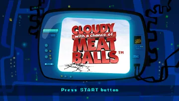 Cloudy with a Chance of Meatballs (EU - AU) screen shot title